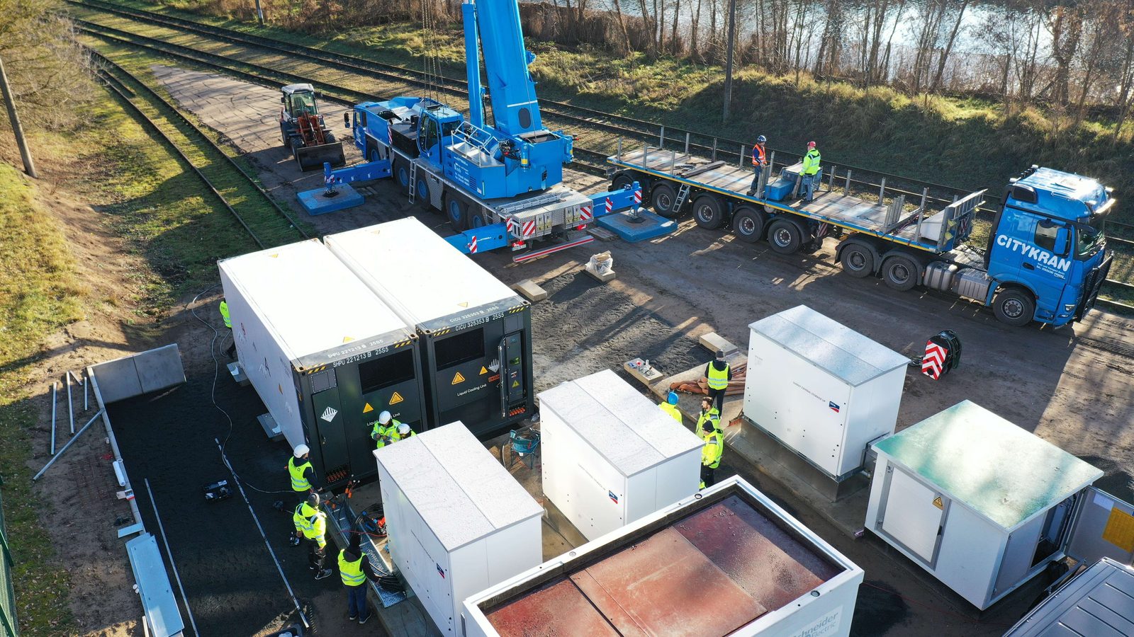 Industrieller 10-MWh-Großspeicher – SEINE 5000 Container